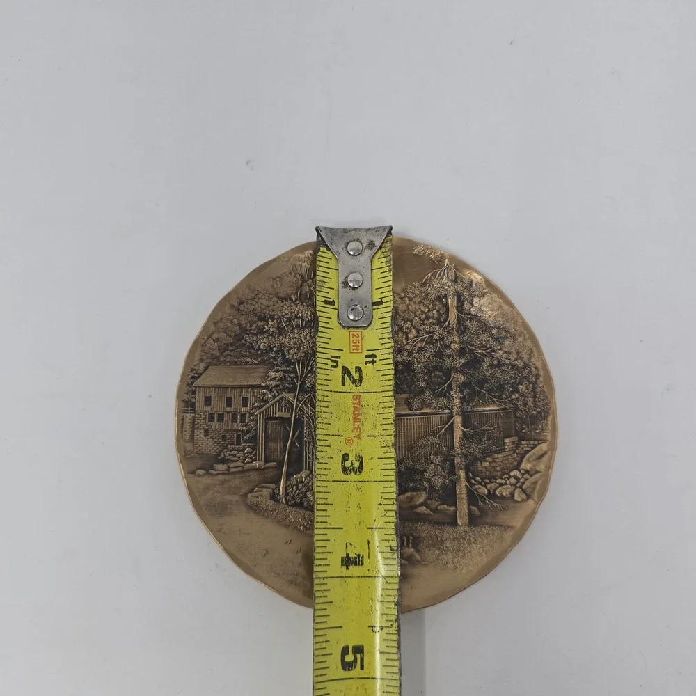 Vintage Wendell August Forge Solid‎ Bronze 4¼